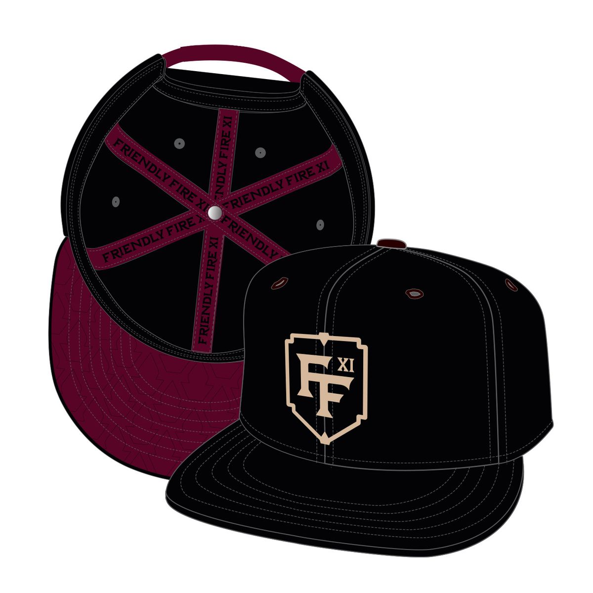 Friendly Fire - Pattern - Cap