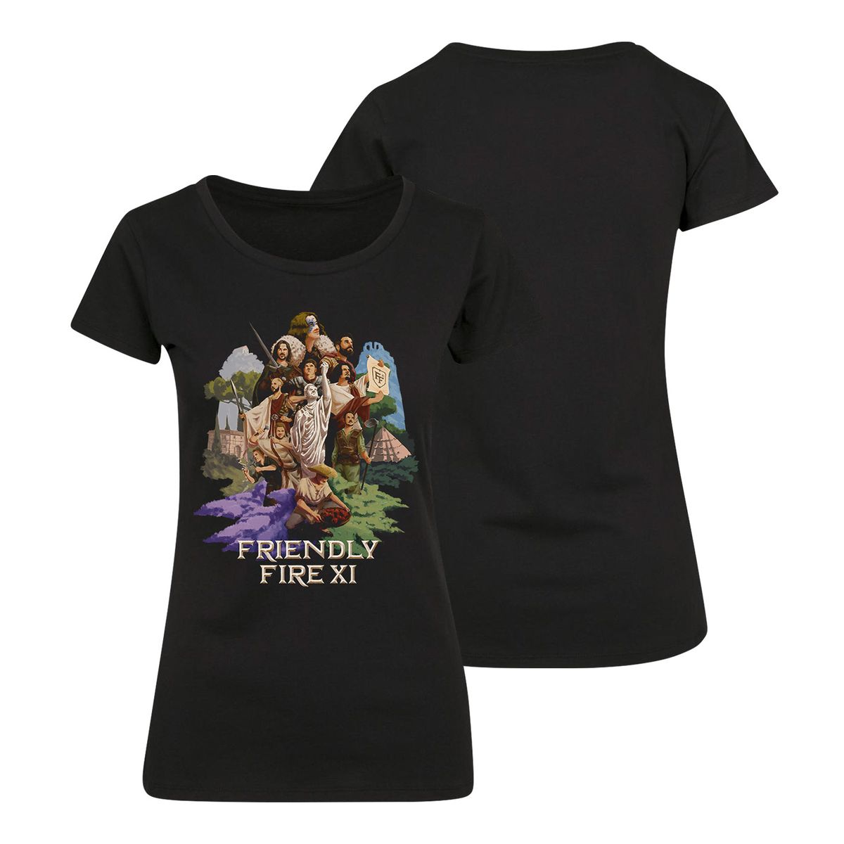 Friendly Fire - Key-Art - T-Shirt tailliert