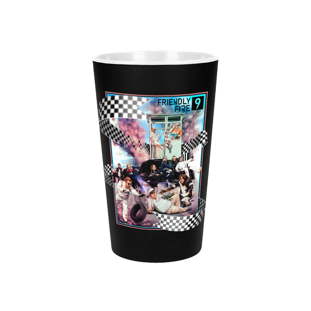Friendly Fire - Racing Team - Becher 0,5 l