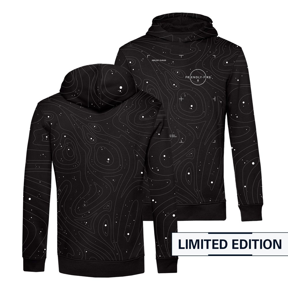 Friendly Fire - Allover - Hoodie | Limited Edition
