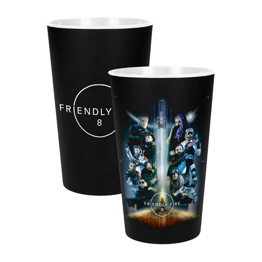Friendly Fire - Space Crew - Becher 0,5 l