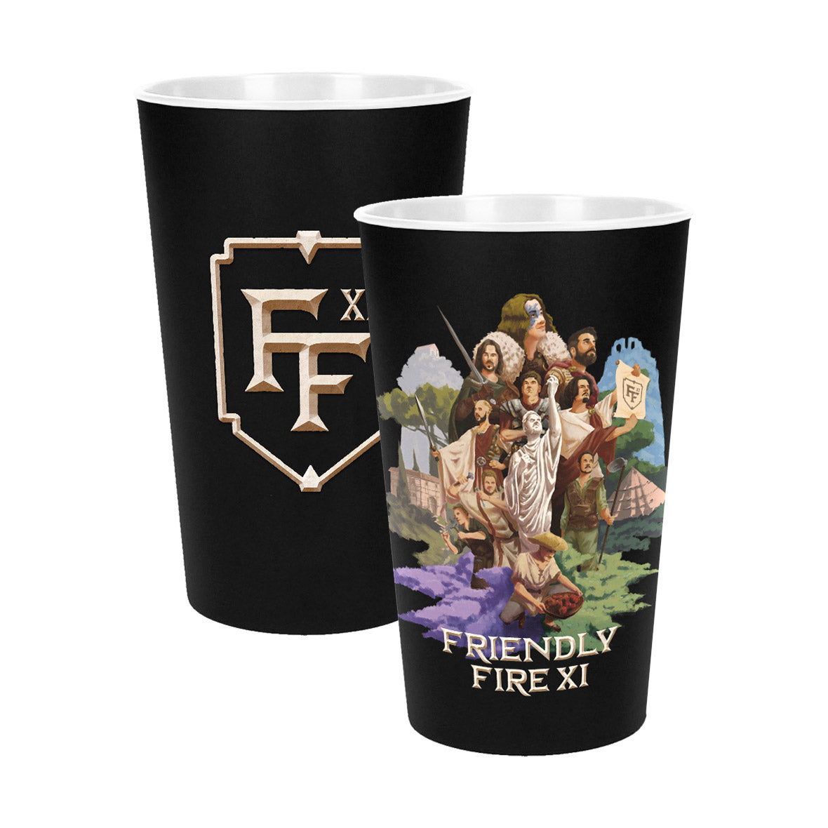Friendly Fire - Key-Art - Becher 0,5 l