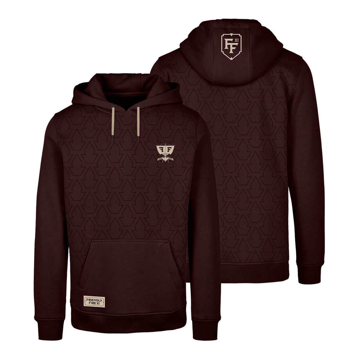 Friendly Fire - Pattern - Hoodie