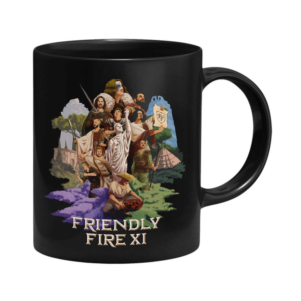 Friendly Fire - Key-Art - Tasse