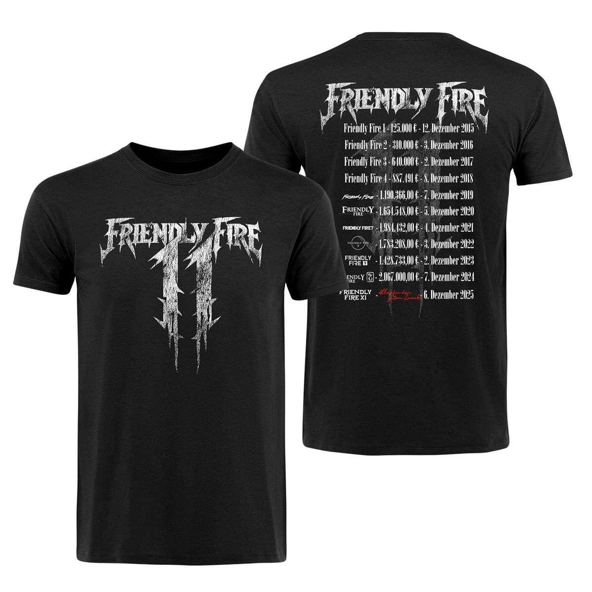 Friendly Fire - Tour - T-Shirt