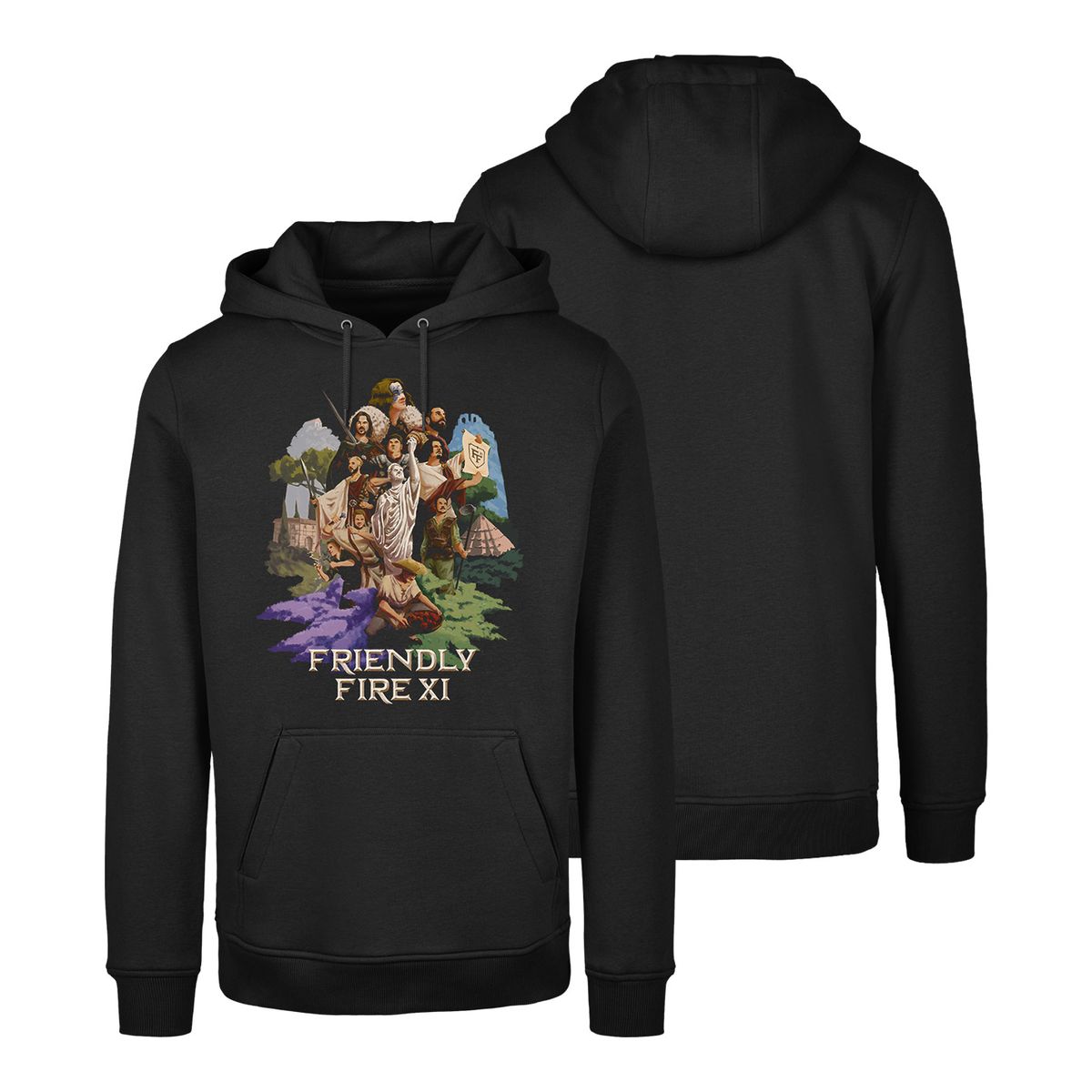 Friendly Fire - Key-Art - Hoodie