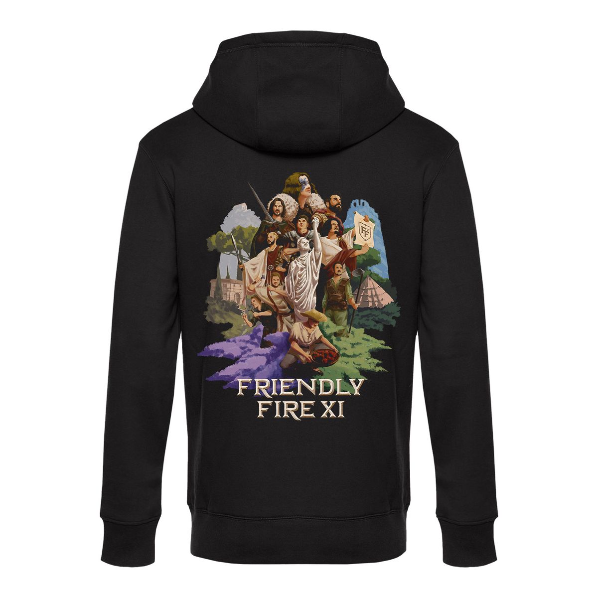 Friendly Fire - Key-Art - Zip-Hoodie