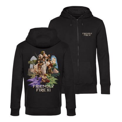 Friendly Fire - Key-Art - Zip-Hoodie
