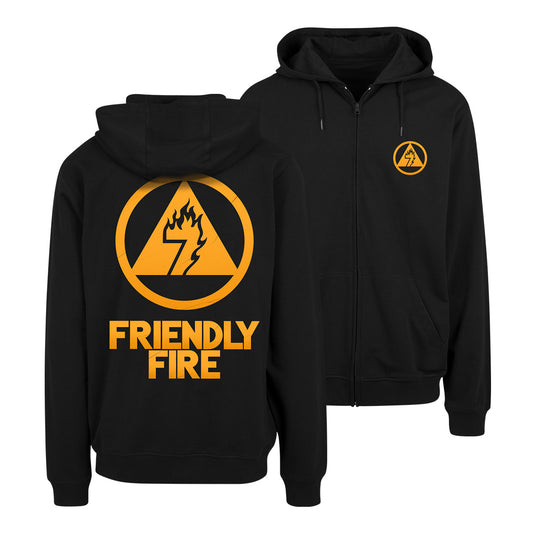Friendly Fire - Logo - Zipper